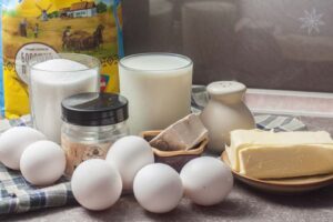 для тіста Краффіну мені необхідні такі інгредієнти