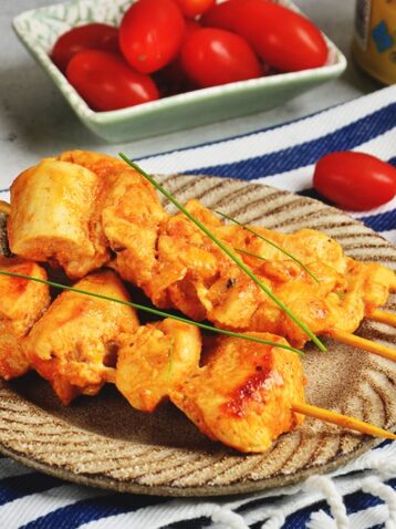 Курячі шашлички з пастою «Тікка Масала»