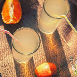 Лимонад з апельсинів та імбиру