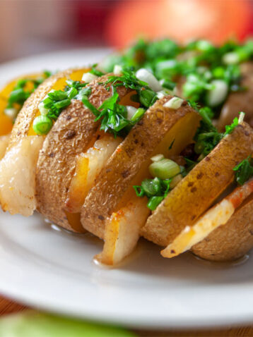 картопля з салом у фользі
